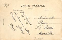 Ilustrador de Gervese de la POSTAL de la VENDIMIA nuestro bigote del peletero de los marineros