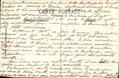 Ilustrador de Gervese de la POSTAL de la VENDIMIA nuestro peletero de los marineros