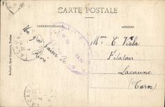 CPA Illustrateur Gervese Nos marins Train Aux postes d'appareillage 