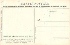 CPA Train Chemin de fer de Paris a Orleans Circuits automobiles Chenonceaux