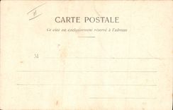 VINTAGE POSTCARD Train in the coach Woman