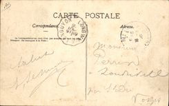 CPA Tramway Train Longwy Haut Porte de France 