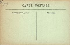 VINTAGE POSTCARD Tram Toulouse Train the museum and the street of Metz