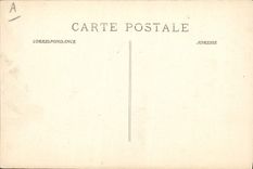 VINTAGE POSTCARD Tram Train This strong St Pierre and court of the stand Cettoise