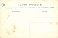 CPA Aviation Avion Biplan M Farman Circuit europeen Juin juillet 1911 Renaux et Souques en plein vol de Douvres a Calais
