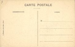 Controles del biplano del cierre de la aviación de la POSTAL de la VENDIMIA de Champel