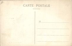 VINTAGE POSTCARD Aviation Plane National school of Aerodrome aviation of Bron Lyon Beaumont crosses the finishing line