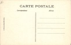 VINTAGE POSTCARD Aviation Biplane of Salver in full flight