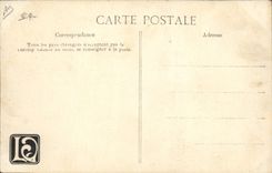 VINTAGE POSTCARD Aviation Plane Renal on biplane Maurice Farman