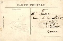 VINTAGE POSTCARD Aviation Monoplane Morane controls by Vedrines