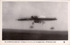 VINTAGE POSTCARD Aviation Plane Esnault Pelterie on monoplane has Bux November 26th, 1908