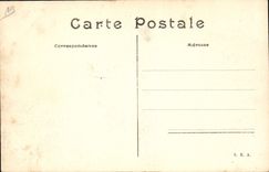 VINTAGE POSTCARD Aviation Plane latham flies on Antoinette monoplane