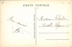 VINTAGE POSTCARD Aviation Plane Toul monument of aviation