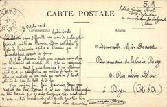 VINTAGE POSTCARD Aviation Monoplane Deperdussin a turn of Prevost on Deperdussin monoshell