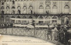 CPA Aviation Avion Albatos capture le 30 juillet 1915 Nancy Place Stanislas 