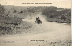 CPA Automobile Circuit d'Auvergne coupe gordon Bennett 1905 Tournant du gendarme
