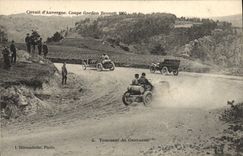 CPA Automobile Circuit d'Auvergne coupe gordon Bennett 1905 Tournant du gendarme 