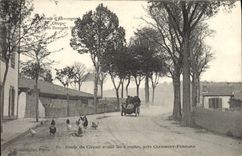 CPA Automobile Circuit d'Auvergne coupe gordon Bennett 1905 Tournant du gendarme 