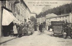 CPA Automobile Circuit d'Auvergne coupe gordon Bennett 1905 Une halte a Pongibeaud 