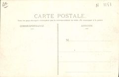 VINTAGE POSTCARD Automobile Circuit of Auvergne cuts Gordon Bennett 1905 Nebouzat turning of the 4 roads