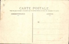 El circuito del automóvil de la POSTAL de la VENDIMIA de la ruta de la Baraque de Gordon Bennett 1905 de los cortes de Auvergne debajo de la roca agujereada Velo completa un ciclo Cyclism