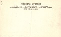 VINTAGE POSTCARD Automobile Circuit of Auvergne cuts Gordon Bennett 1905 Circuit Michelin Virage of the 4 roads of Nebouzat