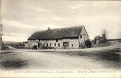 CPA Automobile Circuit d'Auvergne coupe gordon Bennett 1905 Circuit Michelin Virage des 4 routes de Nebouzat 