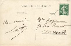 CARTE PHOTO Automobile Taxi