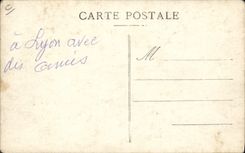 CARTE PHOTO Automobile Lyon