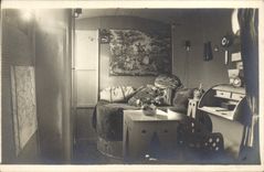 CARTE PHOTO Automobile Couchette