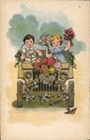 CPA Automobile Enfants