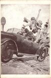 VINTAGE POSTCARD Automobile Incidents of the road the Blackcurrant