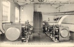 CPA Automobile Usine Michelin Clermont Ferrand Une machine a vapeur de 800 chevaux