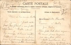 La placa municipal Michelin del automóvil de la POSTAL de la VENDIMIA salió de Dammartin