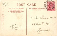 VINTAGE POSTCARD Illustrator Great Expectations Dickens