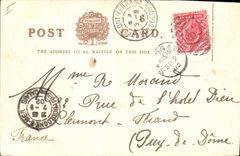 CPA Illustrateur London Thames Embankment