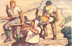 CPA Illustrateur Fete Nationale 1921 Suisse 