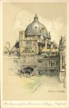 CPA Illustrateur Oxford The Camera from Brasenose College 