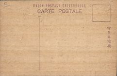 VINTAGE POSTCARD of Japanese Japan wood Tree