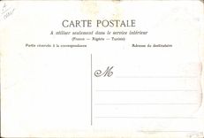 VINTAGE POSTCARD Plane Aviation Bathiat Monoplane To summon