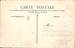 VINTAGE POSTCARD Plane Nieuport Aviation in flight (drawing with the hand)