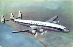 CPM Avion Aviation Air France Lockeed Super G Constellation