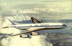 CPM Avion Aviation Air France Boeing 707 Intercontinental