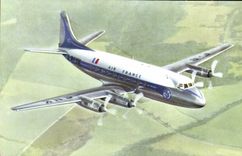 CPM Avion Aviation Air France Vickers Viscount