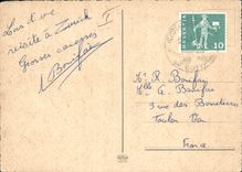 POSTAL MODERNA aviación plana Swissair Zurich