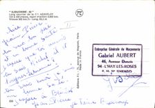 POSTAL MODERNA correo largo de Iliouchine 62 planos de la aviación del Co Aerolot