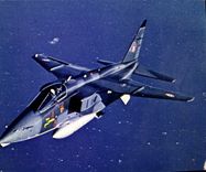 CPM Avion Aviation Base aerienne 136 de Toul Rosieres Jaguar de la 11em escadre de chasse