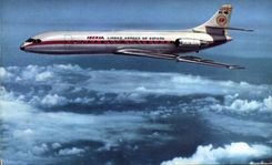 CPM Avion Aviation Caravelle X R Iberia 