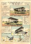 MODERN CARD Plane Aviation Field of the Biplane air Farman Goupil Close