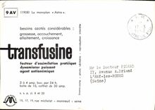 MODERN CARD Plane Aviation 1908 the Astra monoplane